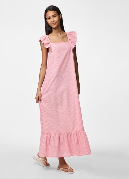 Image du produit Pieces PCAPIA Midi Kleid aus Leinengemisch (XL)