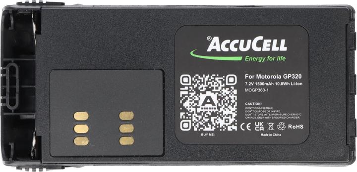 Immagine prodotto AccuCell Batteria adatta per Motorola GP320, GP340, GP360, HNN9008 1300-1500mAh