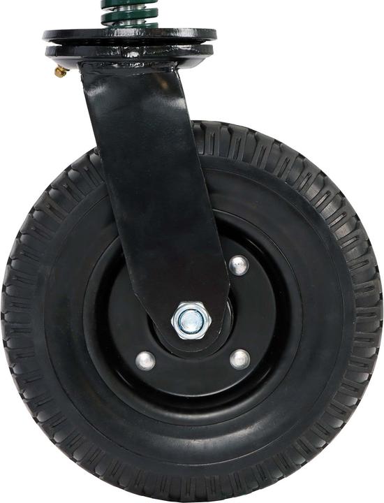 Produktbild Wiltec Torrolle bis 275kg Schiebetorrolle 360° Gummirad Laufrolle Schiebetor