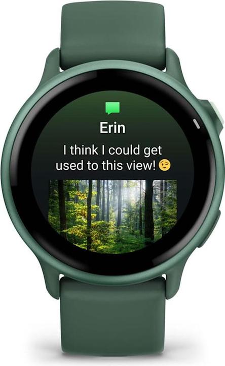 Produktbild Garmin vivoactive 6, GPS, Jasper Green/ J. Green Metallic, WW (42.20 mm, nur WLAN)