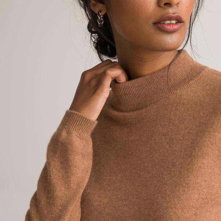 Actual product image Anne Weyburn Stand-up collar jumper (44, 46)