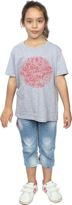 Immagine prodotto Star Wars Christmas Death Star Maglietta Ragazze (128)