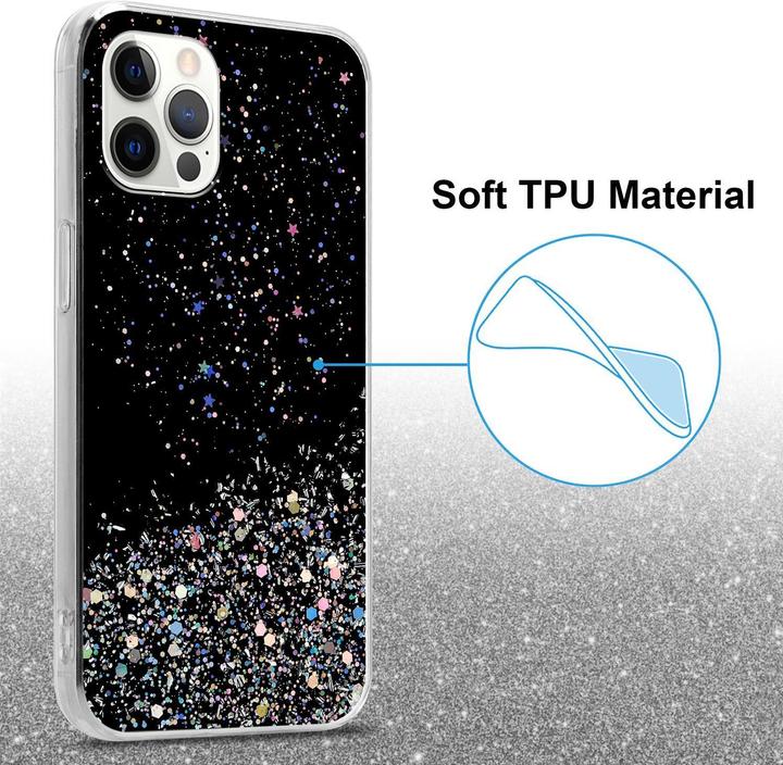Immagine prodotto Cadorabo Copertura in TPU scintillante (Apple iPhone 12 Pro Max)