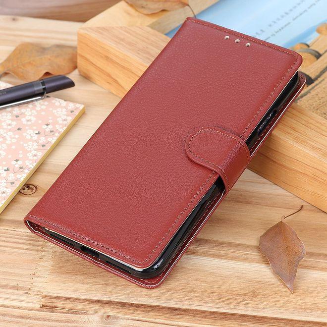 Produktbild MU Classic Litchi Leder Bookcover Series (OnePlus 9)