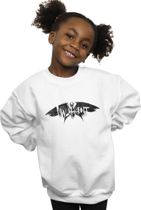 Produktbild Disney Maleficent Mistress Of Evil Wings Silhouette Sweatshirt Mädchen (140, 146)