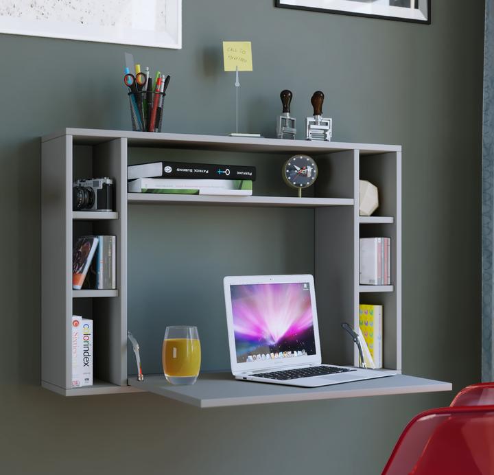 Productafbeelding VCM Houten Kantoormeubilair Muur Bureau Wandila (90 x 20 x 60 cm)