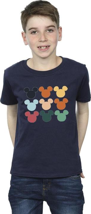 Immagine prodotto Disney Mickey Mouse Heads Square Maglietta Ragazzi (104)