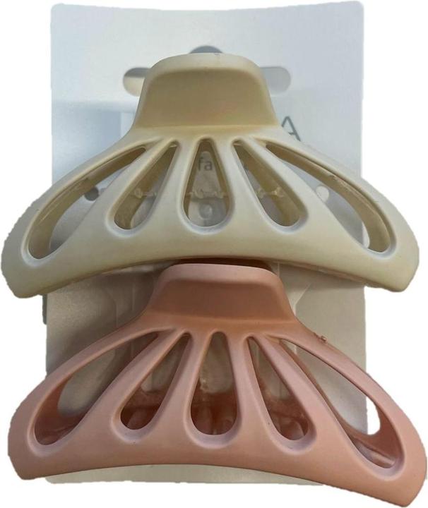 Produktbild Herba Klammer beige/rosa (2 Stk.)