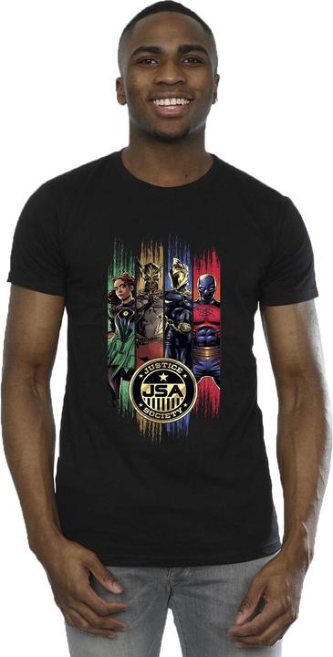 Image du produit Mens Black Adam JSA Gold Badge T-Shirt (XL)