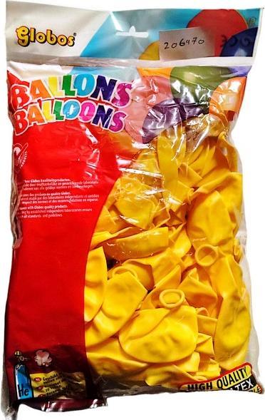 Actual product image Globos Latex Plain Balloons (Pack of 100)