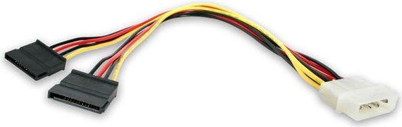 Actual product image StarTech 12LP4 TO 2X SATA POWER YCABLE