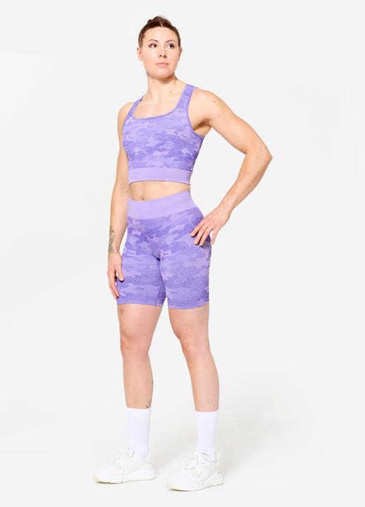 Produktbild Domyos Shorts - violett camouflage (XL)