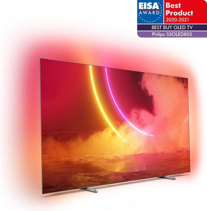 Produktbild Philips 55OLED805 Ambilight (55", OLED, 4K, 2020)