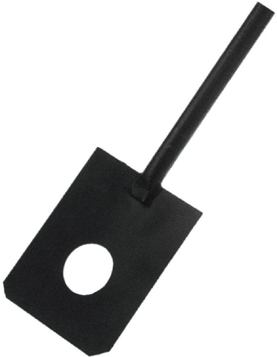 Produktbild Ideal Kalkspaten Länge 1110 mm schwarz