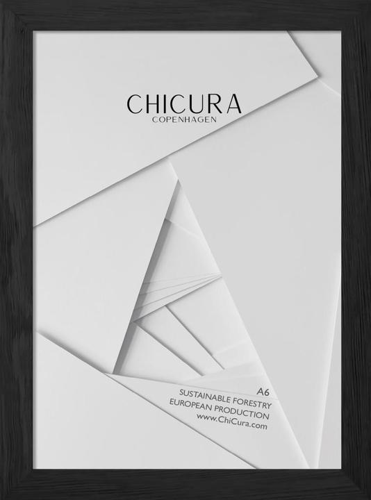 Actual product image ChiCura Wooden frame - acrylic (A6)