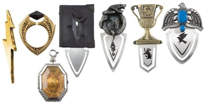 Immagine prodotto Noble Collection Set di 7 segnalibri di Harry Potter Collezione Horcrux