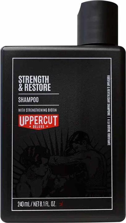 Uppercut Deluxe Haarshampoo Strength and Restore (240 ml, Flüssiges Shampoo)