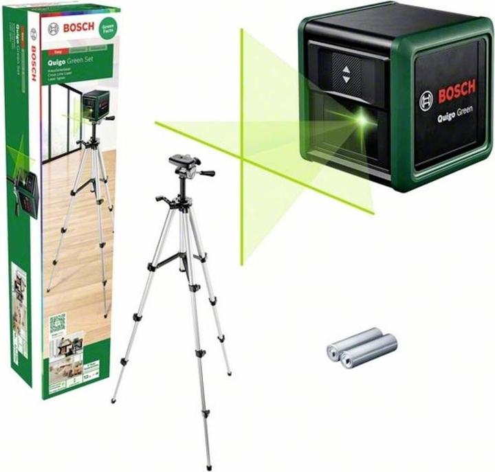 Bosch Home & Garden Livella laser multifunzione Quigo Green Set