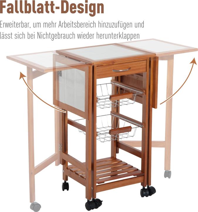 Produktbild Homcom Küchenwagen