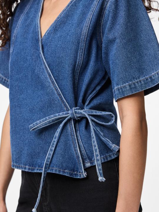 Produktbild Pieces PCFIBBO DENIM Oberteil (L)
