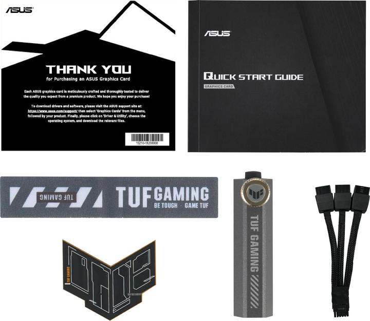 Actual product image ASUS TUF RTX 5080 GAMING (16 GB)
