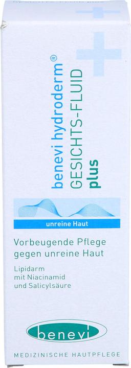 Immagine prodotto Benevi Hydroderm Fluido viso Plus per pelli con imperfezioni, 50 ml Lozione (Lozione corpo, 50 ml)