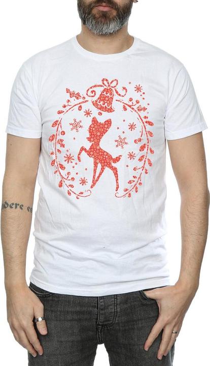 Produktbild Disney Bambi Christmas Wreath TShirt (XXL)