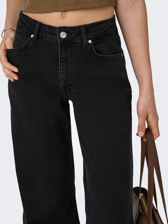 Image du produit Only ONLCALIFORNIA Mittlere Taille Weiter Beinschnitt Jeans Jeans mit weitem Bein (W27/L34)