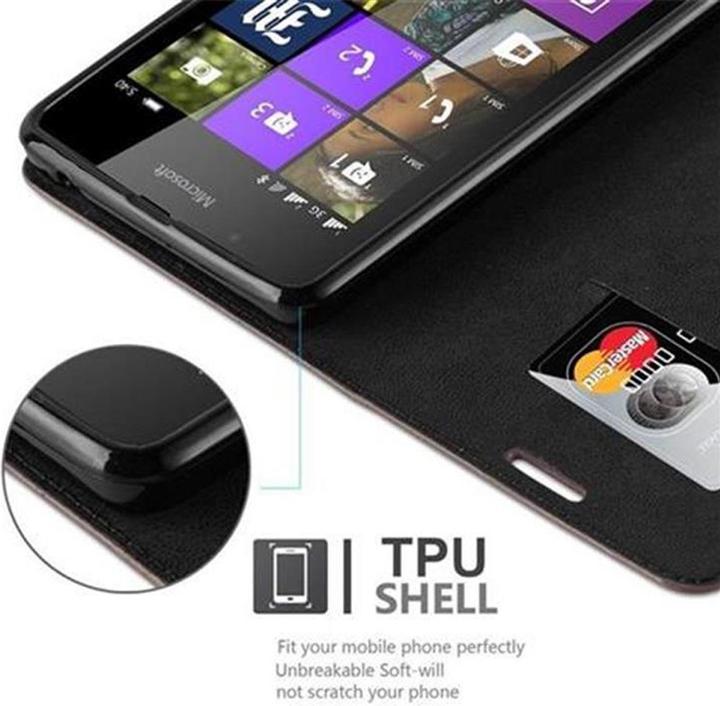Productafbeelding Cadorabo Boek Onzichtbare Magneethoes (Microsoft Lumia 540)
