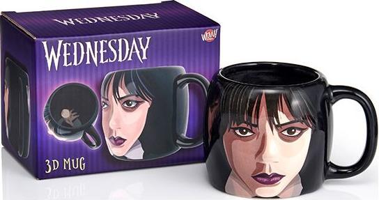 Actual product image WOW Stuff MERCREDI - Mug Intérieur 3D - Main
