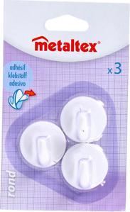 Immagine prodotto Metaltex Gancio rotondo 3 pezzi
