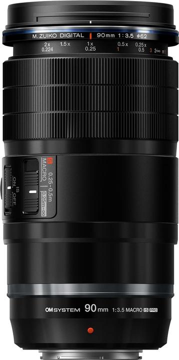 OM System M.Zuiko Digital ED 90mm f/3.5 Macro IS Pro (Micro Four Thirds, Micro Four Thirds)