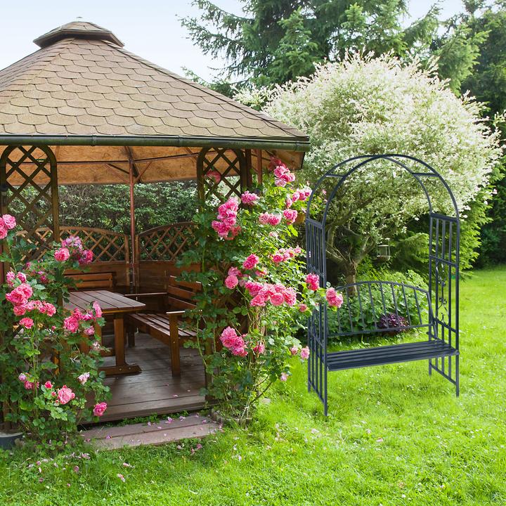 Produktbild Relaxdays Rosenbogen (50 cm, 115 cm)