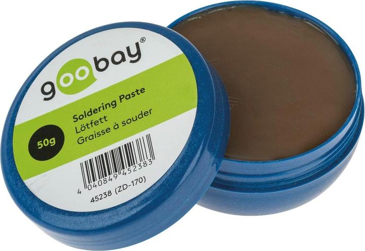 Immagine prodotto Goobay Grasso per saldatura in barattolo, 50 g (Grasso per saldatura)