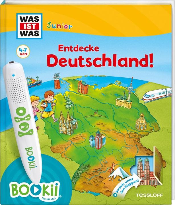 WAS IST WAS Junior Entdecke Deutschland! (Tedesco, Bärbel Oftring, Claudia Kaiser, Martin Lickleder, 2018)