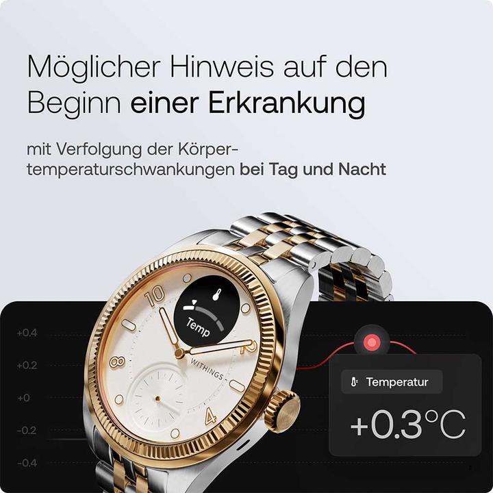 Immagine prodotto Withings Scanwatch Nova Oro brillante (39 mm)