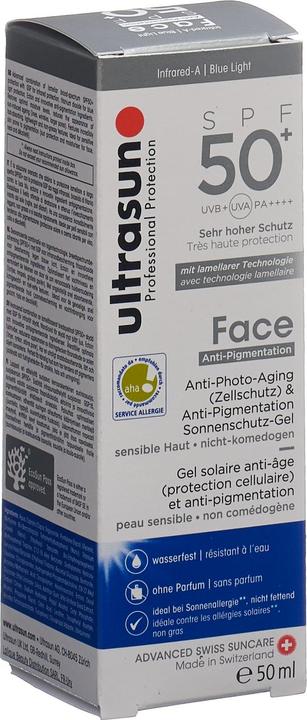 Produktbild Ultrasun Face Anti-Pigmentation (Sonnencreme Gesicht, SPF 50+, 50 ml, 95 g)
