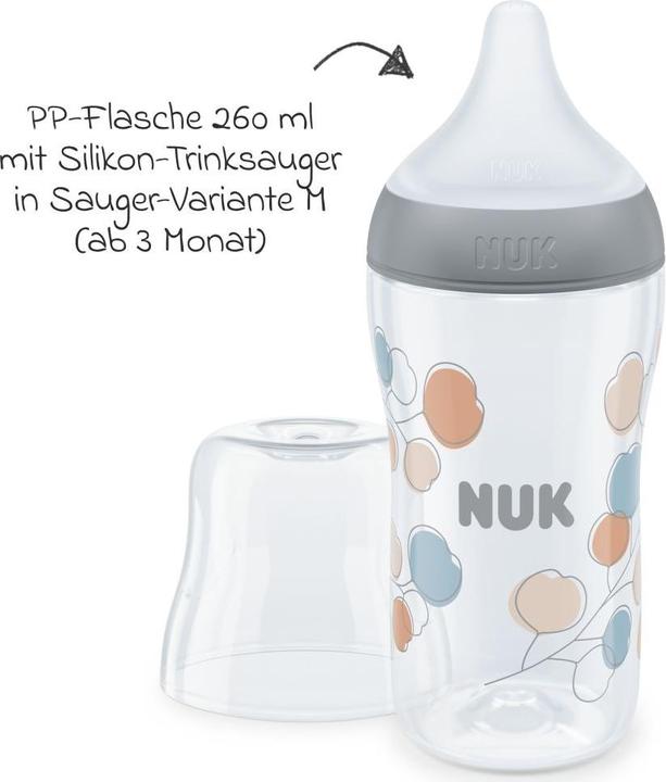 Actual product image NUK Baby bottles PP bottle Perfect Match 260 ml + silicone teat (260 ml)
