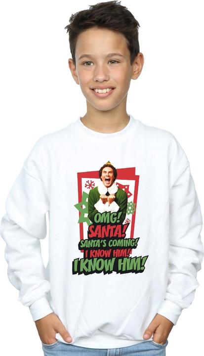 Immagine prodotto Elf OMG Santa Felpa Ragazzi (152, 158)