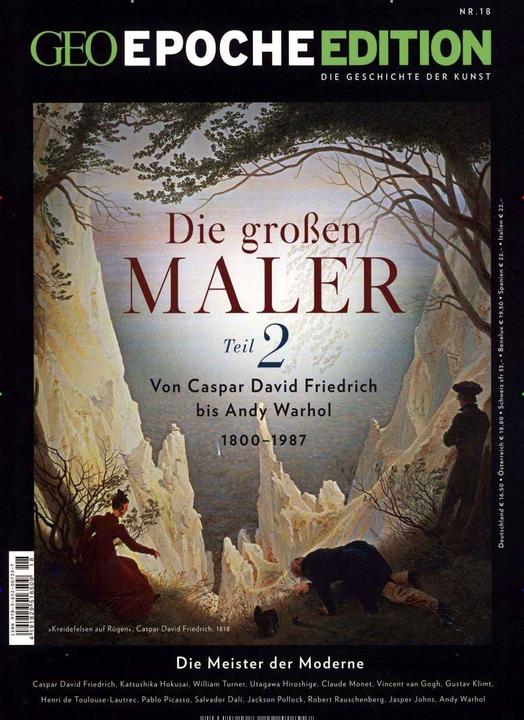 Actual product image GEO Epoche Edition 18/2018 - Die grossen Maler Teil 2 (German, Michael Schaper, 2019)