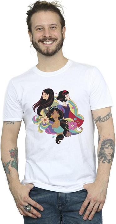 Actual product image Disney Mens Princess Mulan Jasmine Snow White T-Shirt (XL)