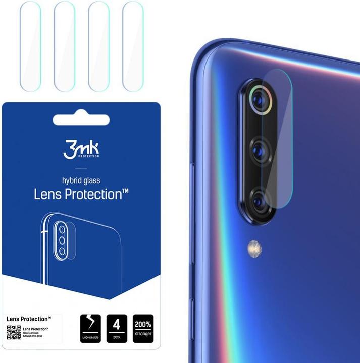 Actual product image 3MK Camera protection glass, camera glass (1 Piece, Mi 9T)