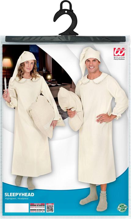 Actual product image Widmann Nightgown vintage with cap (M/L)