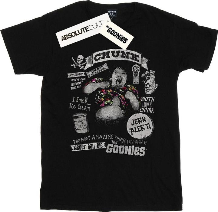 Actual product image Universal Textiles Womens/Ladies Chunk Jerk Alert Cotton Boyfriend T-Shirt (XXL)