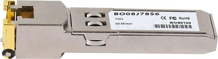 Actual product image CBO MikroTik SFP-10G-RJ45 Compatible BlueOptics SFP+ BO08J78S6