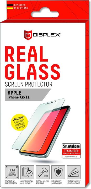 Image du produit Displex Real Glass, Full Cover Panzerglas (1 pièce(s), Apple iPhone XS Max, Apple iPhone 11 Pro Max)