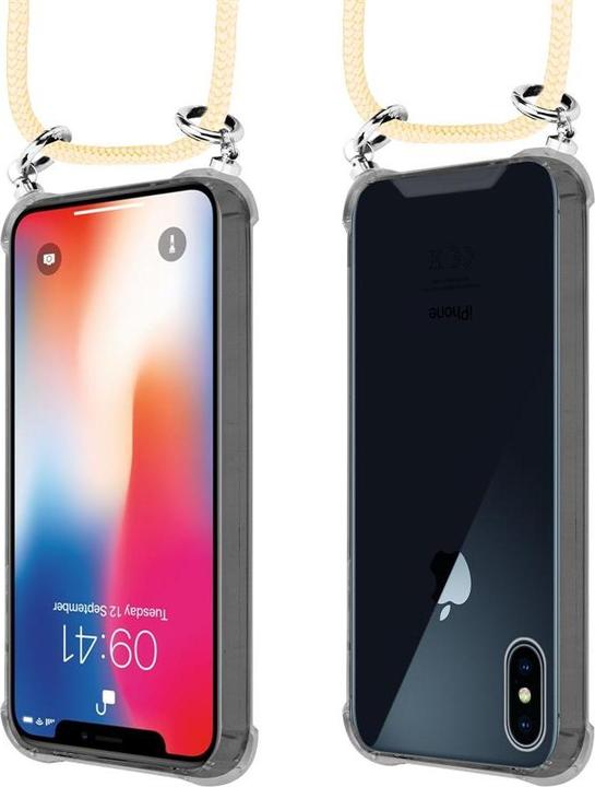 Produktbild Cadorabo TPU Handy Kette SILBER Cover