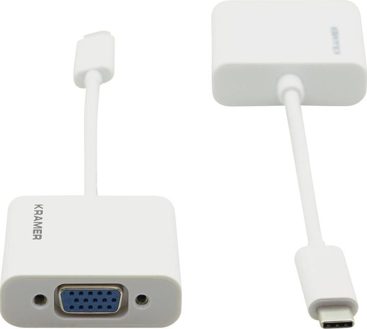 Actual product image ADC-U31C/GF - External video adapter - USB-C 3.1 - VGA - white (USB-C, VGA, 17 cm)