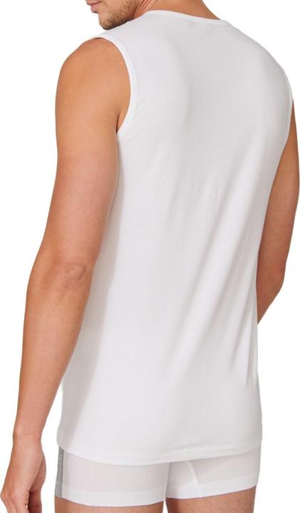 Image du produit Schiesser Lot de 4 - 95/5 - Organic Cotton Tank Top / Maillot de corps à col rond (M)