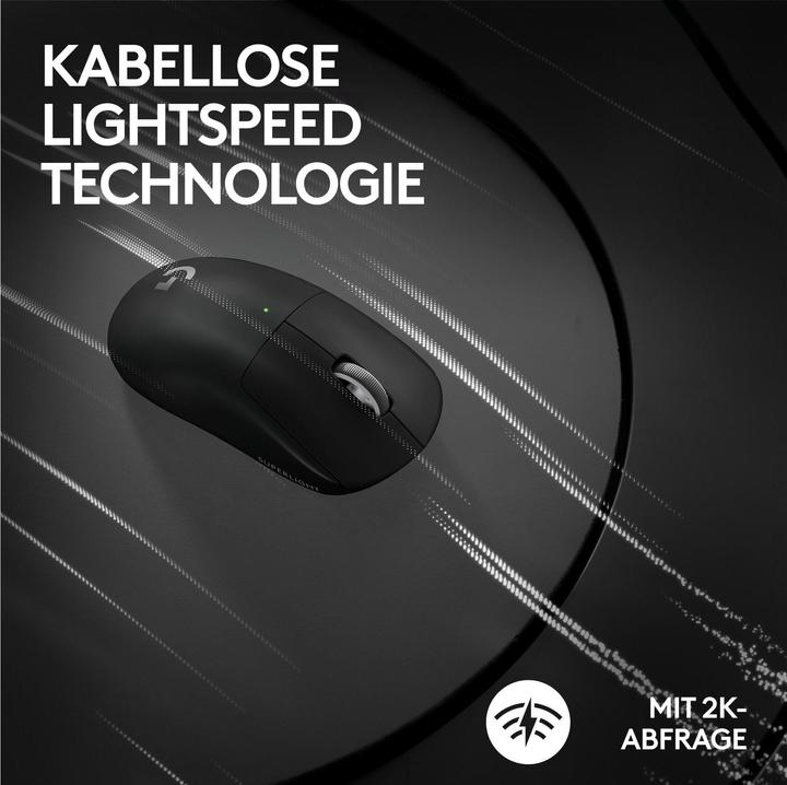 Produktbild Logitech G Pro X Superlight 2 (Kabelgebunden, Kabellos)